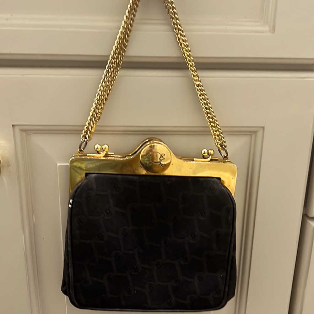 VTG Roberta di Camerino Black evening bag
